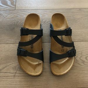 Birkenstock. Salina Sandal. Narrow. Black.